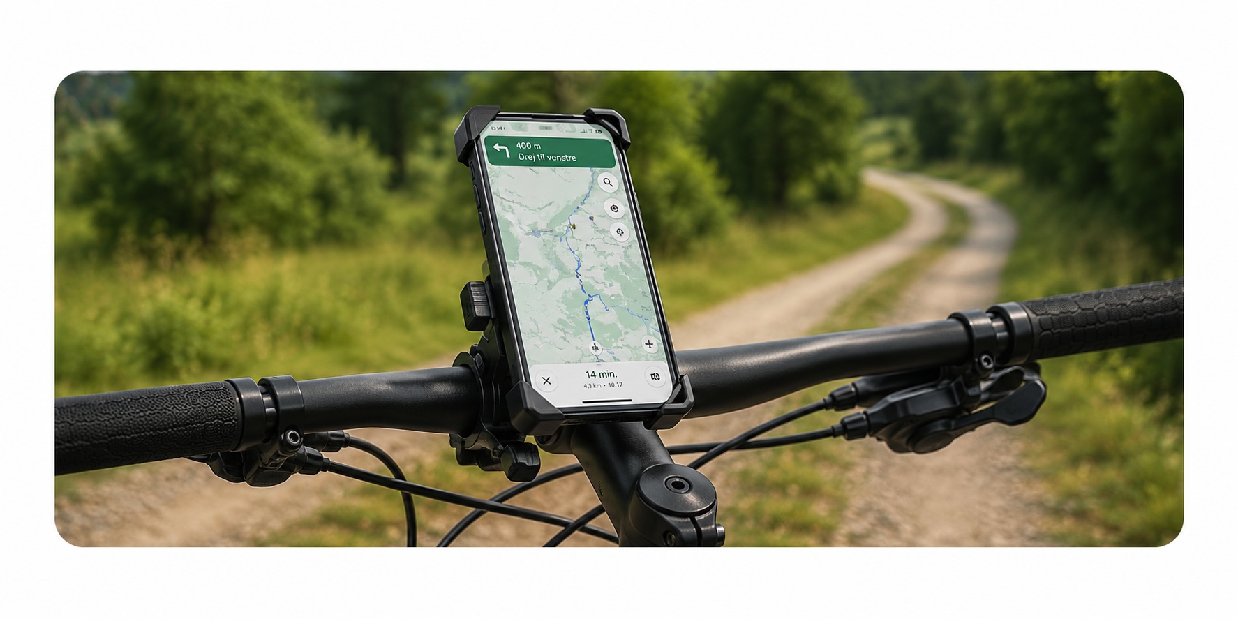 Mobilholder til cykel